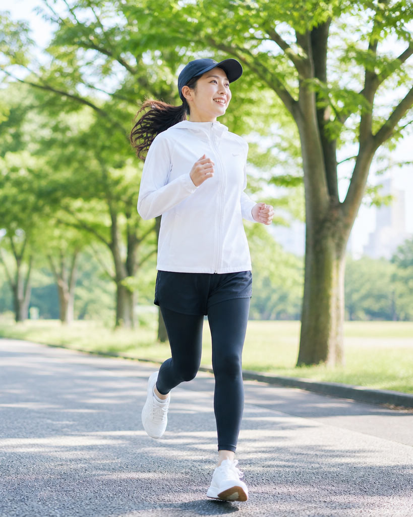 ウォーキングやランニングシューズに